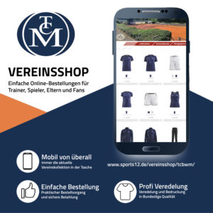 TCBWM Vereinsshop