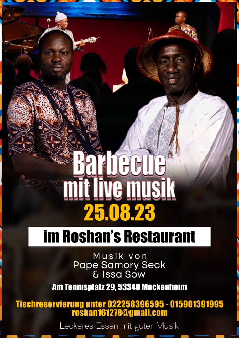 Pape Samory Seck Konzert