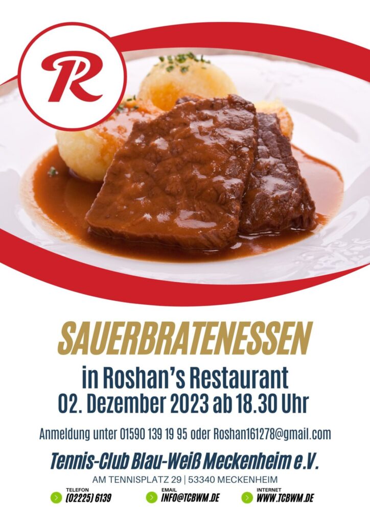 Sauerbratenessen 2023