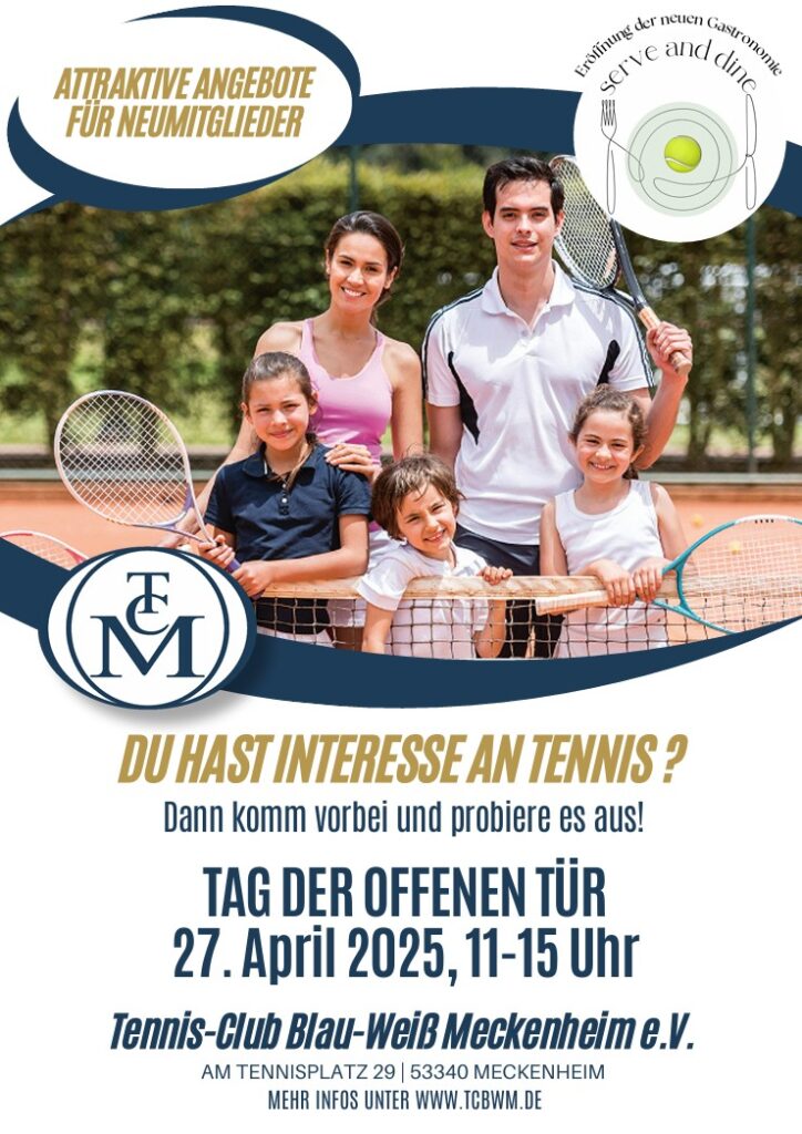 🎾 Tag der offenen Tür 2025 1 Tag der offenen Tür 2025